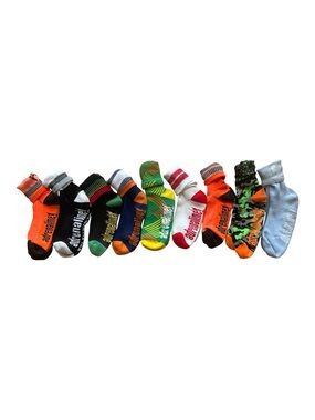 Lot of 9 pairs of Unique Unisex Adrenaline Lacrosse Socks.